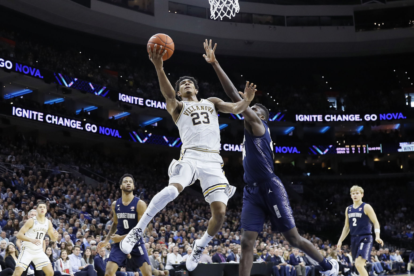 APTOPIX Georgetown Villanova Basketball